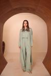 Abaya Takım Üçlü  Mint Yeşili
