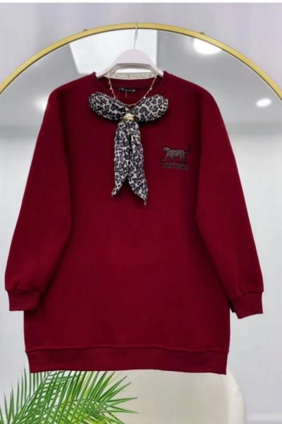 Aksesuar Tunik  Bordo