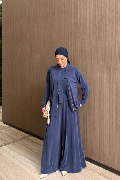 Aliye Üçlü Takım  Lacivert