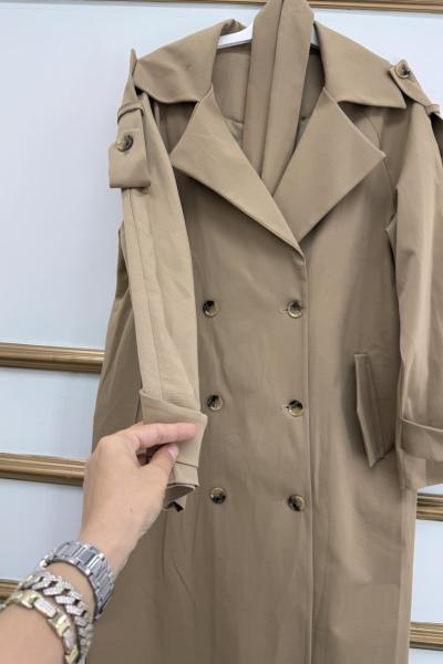 Astarlı Trenç  Camel