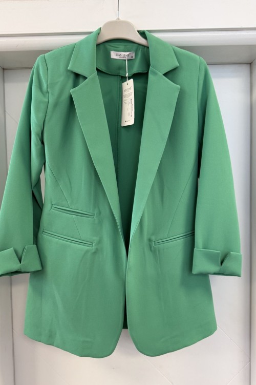 Astarsız Blazer  Yeşil