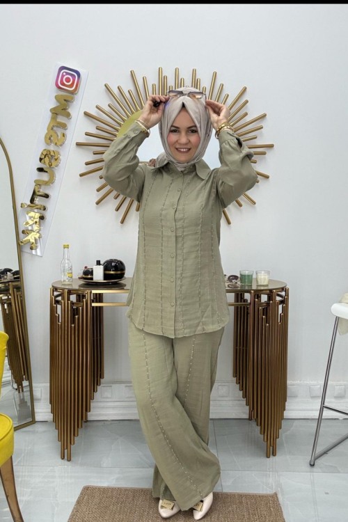 Banu Tensel Takım  Su Yeşili