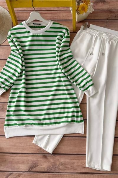 Basic Sweat  Zümrüt