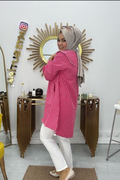 Bebe Yaka Kap Fuşya