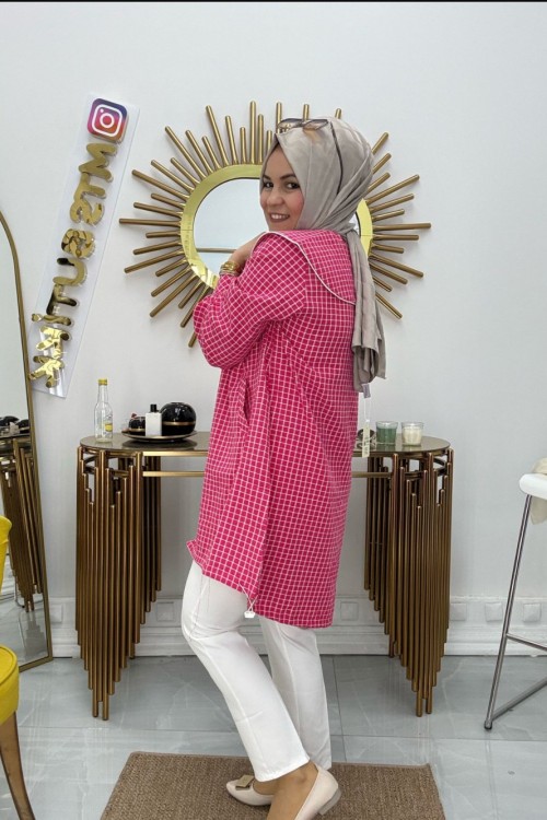 Bebe Yaka Kap Fuşya