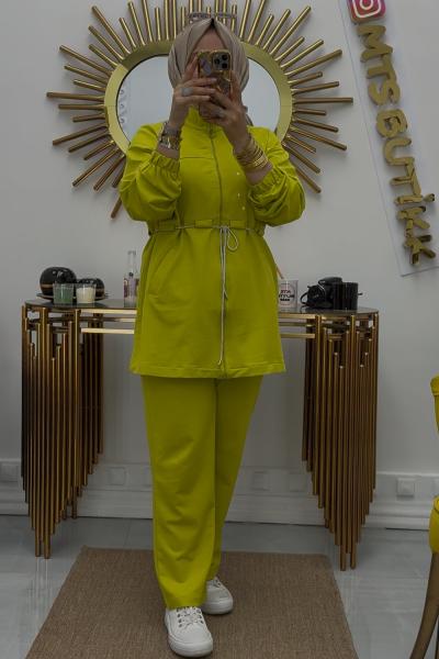 Beli İpli Takım Yağ Yeşili