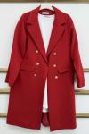 Blazer Ceket Ara Boy Kırmızı