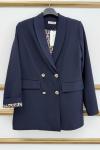 Blazer Ceket Kısa  Lacivert