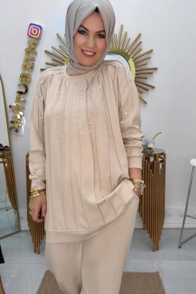 Boncuk Takım  Taş Rengi