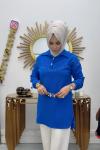 Bürümcük Tunik  Mavi