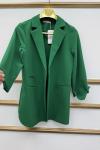 Büyük Beden Blazer  Zümrüt