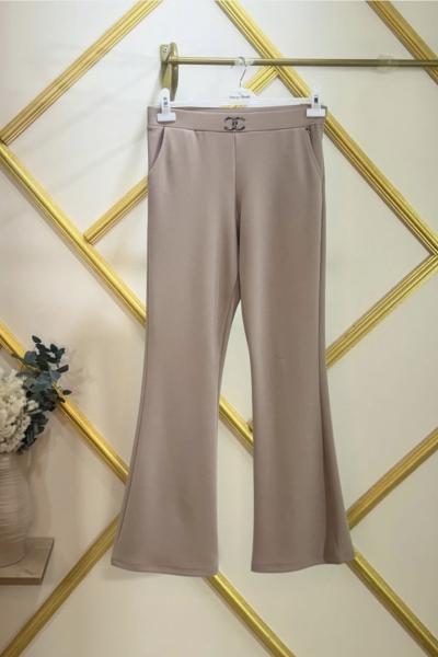 CC İspanyol Pantolon  Taş Rengi