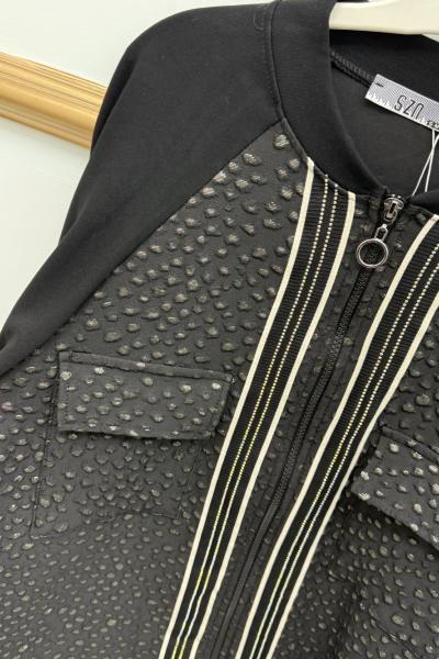 Çift Şerit Kap  Siyah