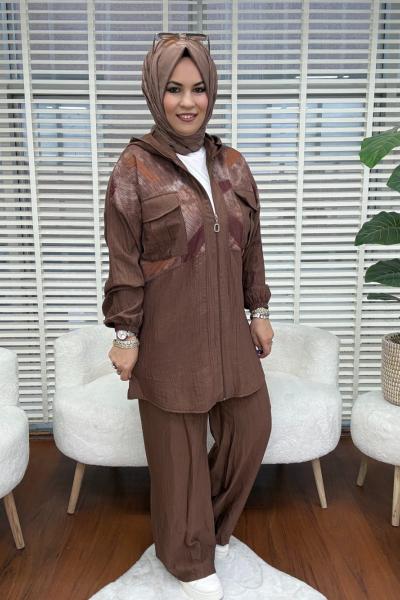 Çilek takım  Kahverengi