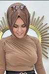 Drape Bluz  Camel