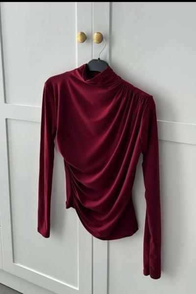 Drape Bluz  Bordo
