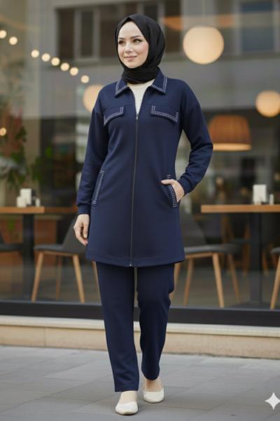 Ece Zımba Takım Lacivert