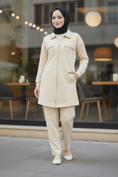 Ece Zımba Takım Taş Rengi