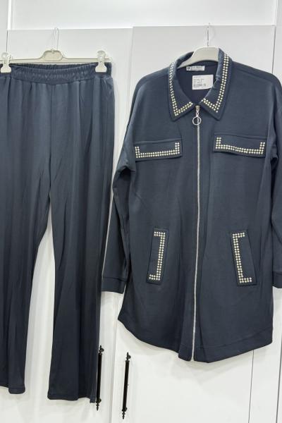 Ece Zımba Takım Füme