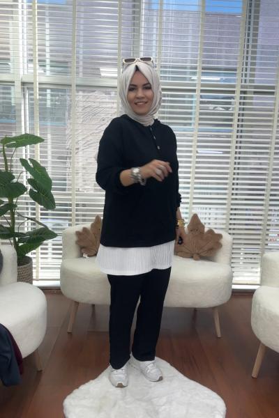 Etek Hediye Takım  Siyah