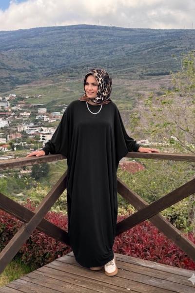 Ferace Elbise  Siyah