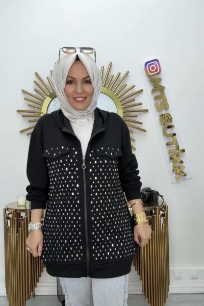 Fermuarlı Kap  Siyah