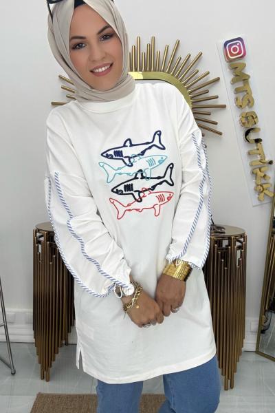 Finish Tunik  Beyaz