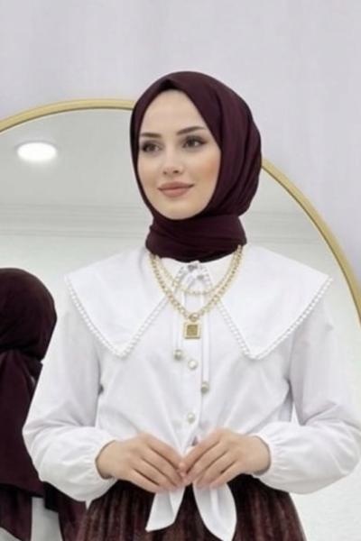 Fistolu Gömlek  Beyaz