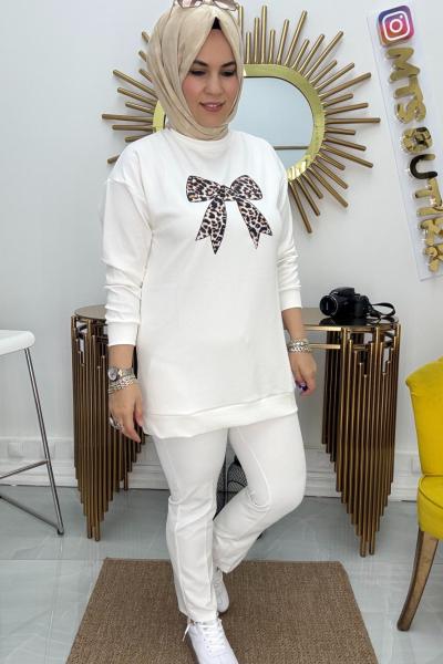 Fiyonk Tunik Oyhso  Beyaz