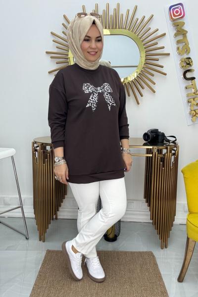 Fiyonk Tunik Oyhso  Kahverengi