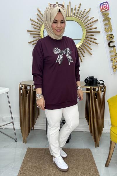 Fiyonk Tunik Oyhso  Bordo