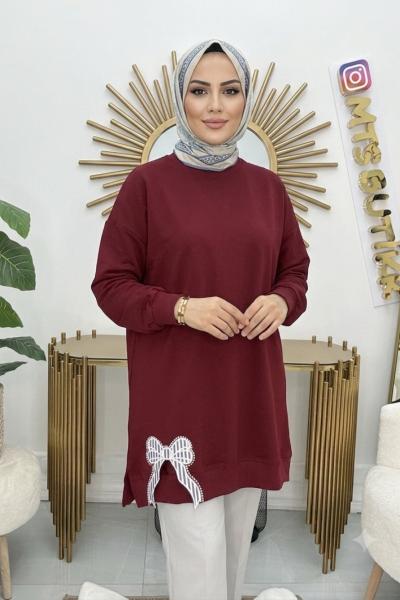 Fiyonk Tunik  Bordo