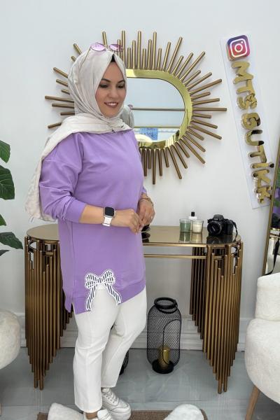 Fiyonk Tunik  Lila