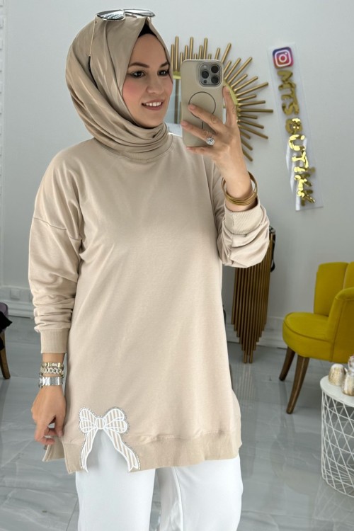 Fiyonk Tunik  Taş Rengi