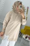 Fiyonk Tunik  Taş Rengi