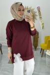 Fiyonk Tunik  Bordo