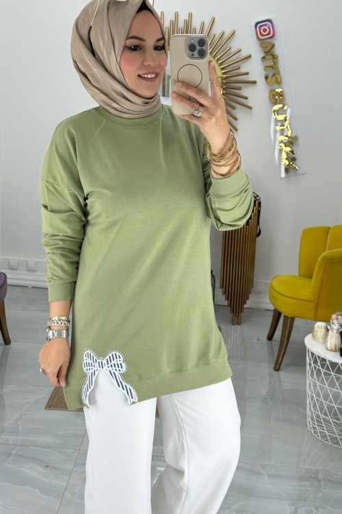 Fiyonk Tunik  Mint Yeşili