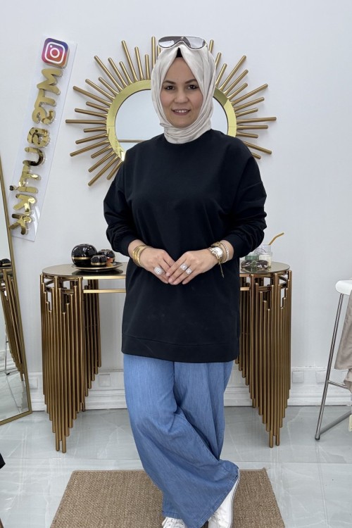 Giy Çık Tunik  Siyah