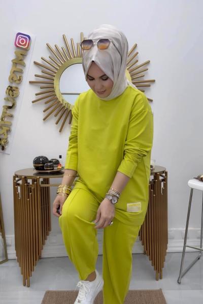 Havuç Paça Takım Yağ Yeşili