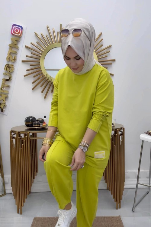 Havuç Paça Takım Yağ Yeşili