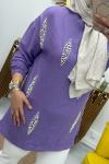 İnci Tunik Lila
