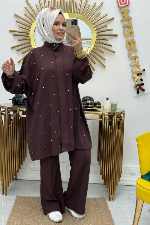 İspanyol Takım Yarasa Kol  Kahverengi