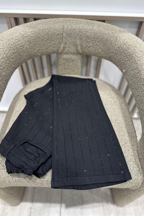 İspanyol Pantolon  Siyah