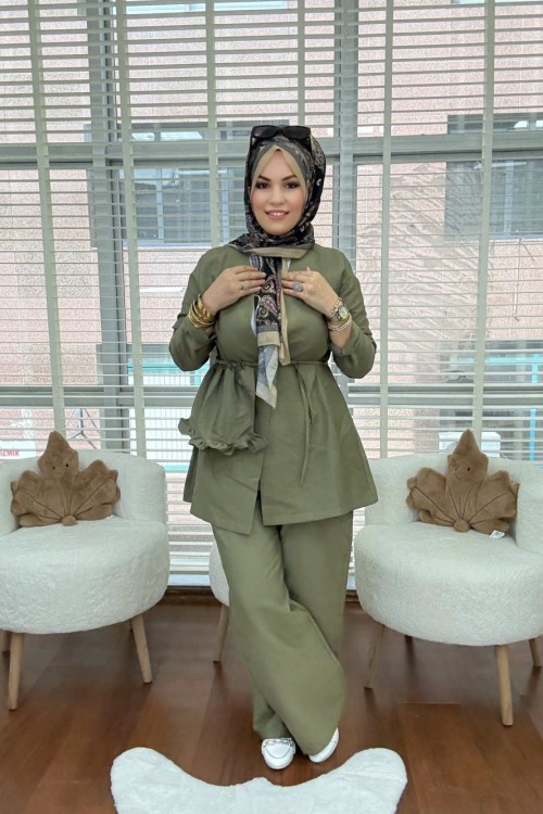 Kap Takım Mint Yeşili