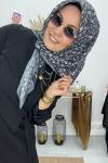 Kare Eşarp  Siyah