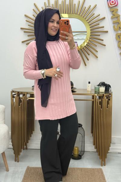Kazak Merserize  Pembe