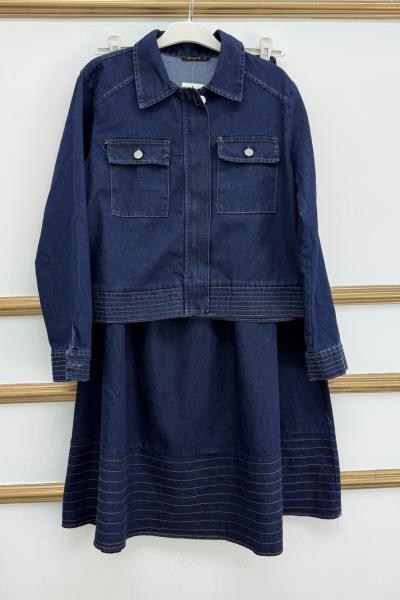 Kot Etekli Takım  Lacivert