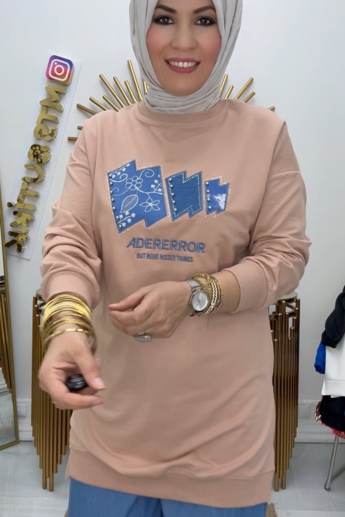 Kot Garnili Tunik Camel