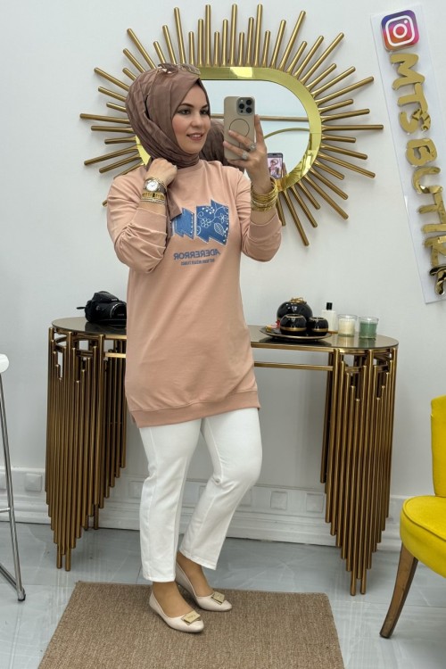 Kot Garnili Tunik  Camel