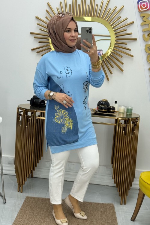 Kristal Penye  Bebe Mavisi